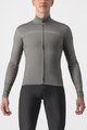 CASTELLI Cycling winter long sleeve jersey - PRO THERMAL LS - grey
