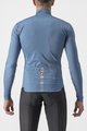 CASTELLI Cycling winter long sleeve jersey - PRO THERMAL LS - blue