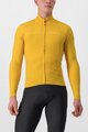 CASTELLI Cycling winter long sleeve jersey - PRO THERMAL LS - yellow