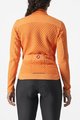 CASTELLI Cycling winter long sleeve jersey - SFIDA 2 W - orange