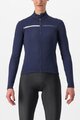 CASTELLI Cycling winter long sleeve jersey - SINERGIA 2 - blue