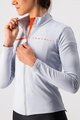 CASTELLI Cycling winter long sleeve jersey - SINERGIA 2 - silver