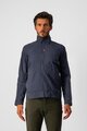 CASTELLI Cycling rain jacket - COMMUTER REFLEX - blue