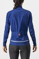 CASTELLI Cycling thermal jacket - GO W - blue