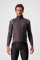 CASTELLI Cycling thermal jacket - PERFETTO ROS LIMITED EDITION - grey/white