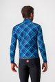 CASTELLI Cycling thermal jacket - PERFETTO ROS LIMITED EDITION - blue