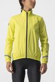 CASTELLI Cycling rain jacket - EMERGENCY 2 W - yellow