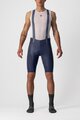 CASTELLI Cycling bib shorts - FREE AERO RC - blue