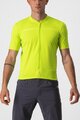 CASTELLI Cycling short sleeve jersey - yellow