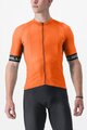 CASTELLI Cycling short sleeve jersey - ENTRATA VI - orange