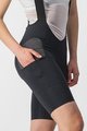 CASTELLI Cycling bib shorts - FREE UNLIMITED W - black