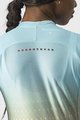 CASTELLI Cycling short sleeve jersey - CLIMBER&#039;S 2.0 W - light blue/orange