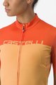 CASTELLI Cycling short sleeve jersey - VELOCISSIMA - orange