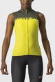 CASTELLI Cycling sleeveless jersey - VELOCISSIMA - yellow/green