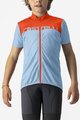 CASTELLI Cycling short sleeve jersey - NEO PROLOGO - light blue/orange