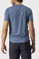 CASTELLI Cycling short sleeve t-shirt - TECH 2 TEE - blue