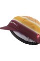 CASTELLI Cycling hat - DOLCE - orange/bordeaux