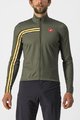 CASTELLI Cycling summer long sleeve jersey - UNLIMITED THERMAL - green