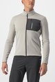 CASTELLI Cycling winter long sleeve jersey - UNLIMITED TRAIL - grey