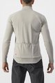 CASTELLI Cycling winter long sleeve jersey - UNLIMITED TRAIL - grey