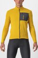 CASTELLI Cycling winter long sleeve jersey - UNLIMITED TRAIL - yellow