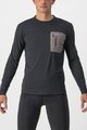 CASTELLI Cycling winter long sleeve jersey - UNLIMITED MERINO - black