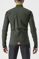 CASTELLI Cycling thermal jacket - ALPHA ULTIMATE INSULATED - green