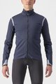 CASTELLI Cycling thermal jacket - ALPHA ULTIMATE INSULATED - blue
