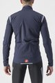 CASTELLI Cycling thermal jacket - ALPHA ULTIMATE INSULATED - blue