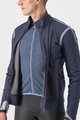 CASTELLI Cycling thermal jacket - ALPHA ULTIMATE INSULATED - blue