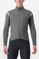 CASTELLI Cycling thermal jacket - PERFETTO RoS 2 CONVERTIBLE - grey