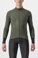 CASTELLI Cycling winter long sleeve jersey - FLIGHT LS AIR - light green