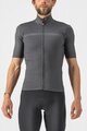 CASTELLI Cycling short sleeve jersey - PRO THERMAL MID - grey