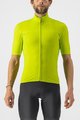 CASTELLI Cycling short sleeve jersey - PRO THERMAL MID - light green