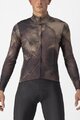 CASTELLI Cycling winter long sleeve jersey - VENTAGLIO - brown