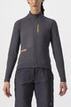 CASTELLI Cycling winter long sleeve jersey - UNLIMITED TRAIL W - grey