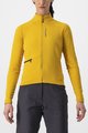 CASTELLI Cycling winter long sleeve jersey - UNLIMITED TRAIL W - yellow