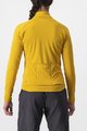 CASTELLI Cycling winter long sleeve jersey - UNLIMITED TRAIL W - yellow