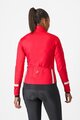 CASTELLI Cycling thermal jacket - DINAMICA 2 - red