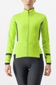 CASTELLI Cycling thermal jacket - DINAMICA 2 - light green