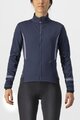CASTELLI Cycling thermal jacket - DINAMICA 2 - blue