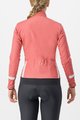 CASTELLI Cycling thermal jacket - DINAMICA 2 - red