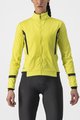 CASTELLI Cycling thermal jacket - DINAMICA 2 - yellow