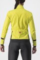 CASTELLI Cycling thermal jacket - DINAMICA 2 - yellow