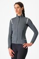 CASTELLI Cycling thermal jacket - PERFETTO ROS 2 W - grey