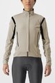 CASTELLI Cycling thermal jacket - PERFETTO RoS 2 W - beige