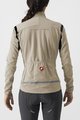 CASTELLI Cycling thermal jacket - PERFETTO RoS 2 W - beige