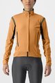 CASTELLI Cycling thermal jacket - PERFETTO ROS 2 W - orange