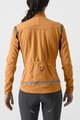 CASTELLI Cycling thermal jacket - PERFETTO ROS 2 W - orange