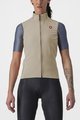 CASTELLI Cycling gilet - PERFETTO RoS 2 W - beige